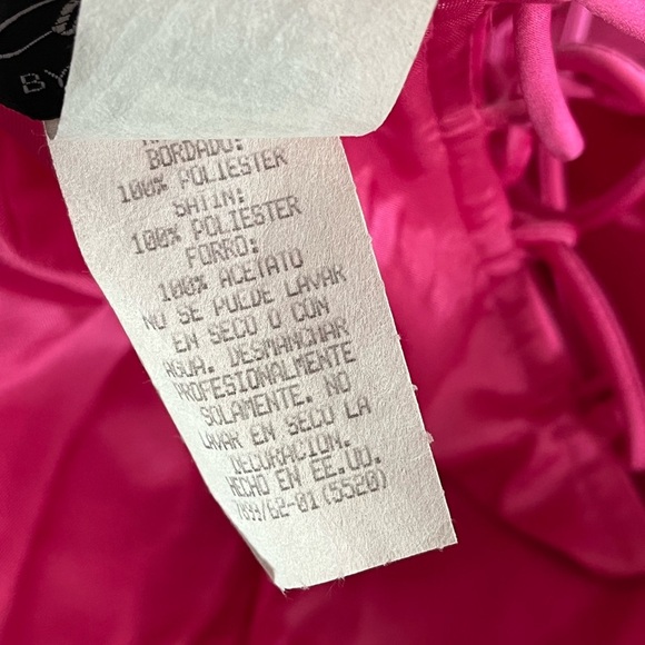 Zum Zum by Niki Livas Late 90s Hot Pink Micro Beaded Embroidered Corset Top - Picture 11 of 11